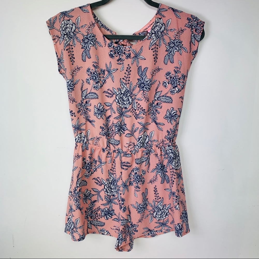 Mia Chica Romper Nordstrom Shorts Outfit L 14
